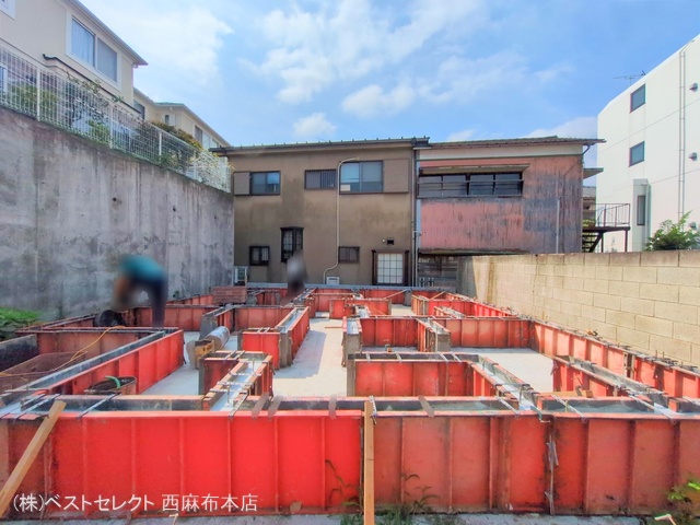 東京都大田区南久が原２丁目の新築戸建て基礎写真 2025年6月30日撮影