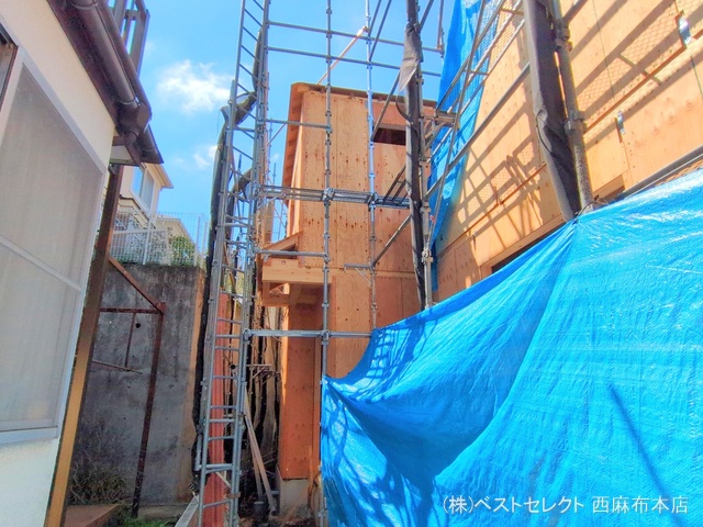 東京都大田区南久が原２丁目の新築戸建て上棟写真 2025年7月22日撮影