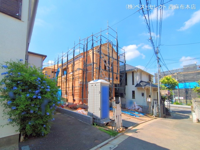 東京都大田区南久が原２丁目の新築戸建て上棟写真 2025年7月22日撮影