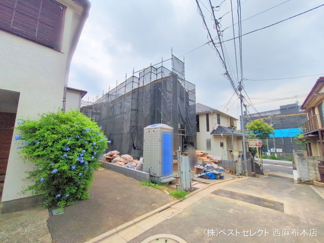 東京都大田区南久が原２丁目の新築戸建てシート写真 2025年8月21日撮影