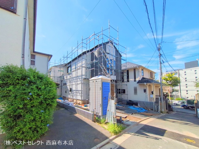 東京都大田区南久が原２丁目の新築戸建て外構写真 2025年9月23日撮影