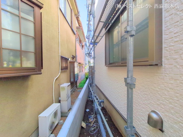 東京都大田区南久が原２丁目の新築戸建て外構写真 2025年9月23日撮影