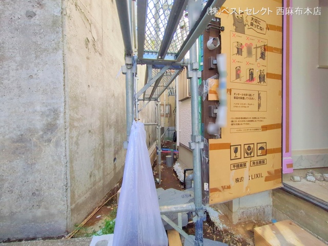 東京都大田区南久が原２丁目の新築戸建て外構写真 2025年9月23日撮影