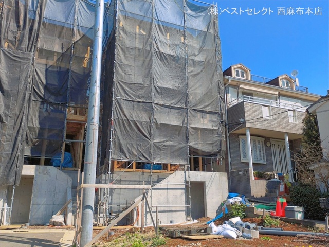 東京都板橋区中台１丁目の新築戸建て上棟写真 2026年4月2日撮影