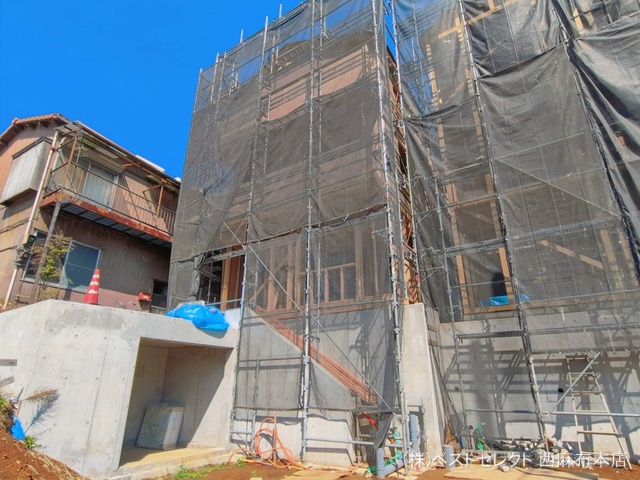 東京都板橋区中台１丁目の新築戸建て上棟写真 2026年4月2日撮影