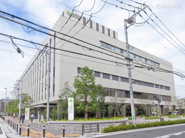 日本医科大学武蔵小杉病院　距離1700m