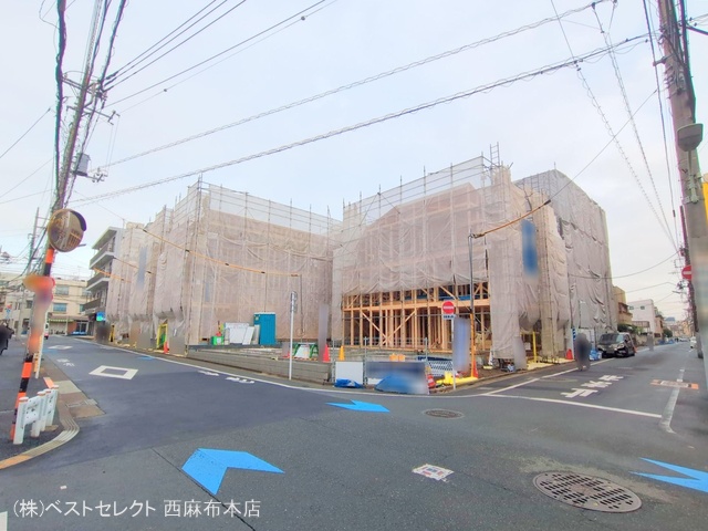 東京都大田区中央６丁目の新築戸建て基礎写真 2025年12月24日撮影