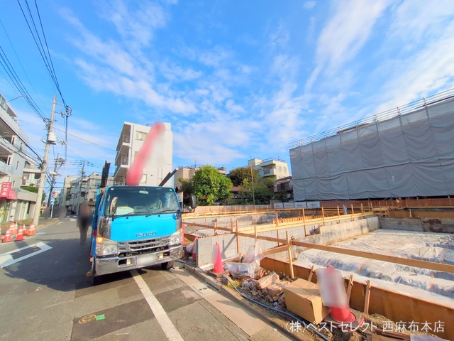 東京都大田区中央6丁目の新築戸建て基礎写真 2025年10月29日撮影