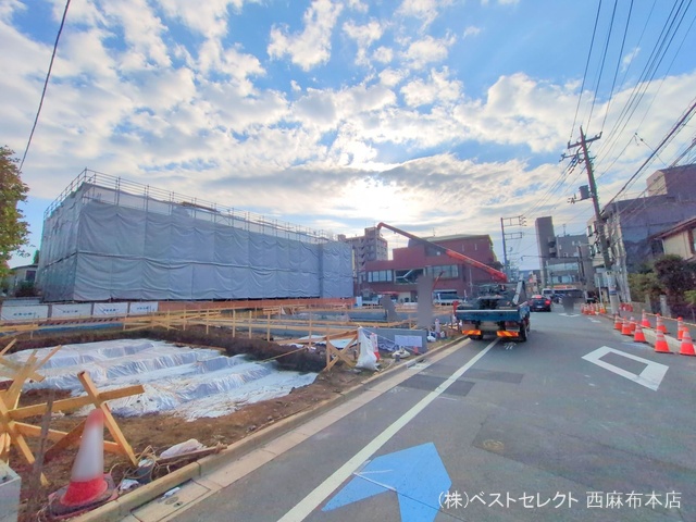 東京都大田区中央６丁目の新築戸建て基礎写真 2025年10月29日撮影