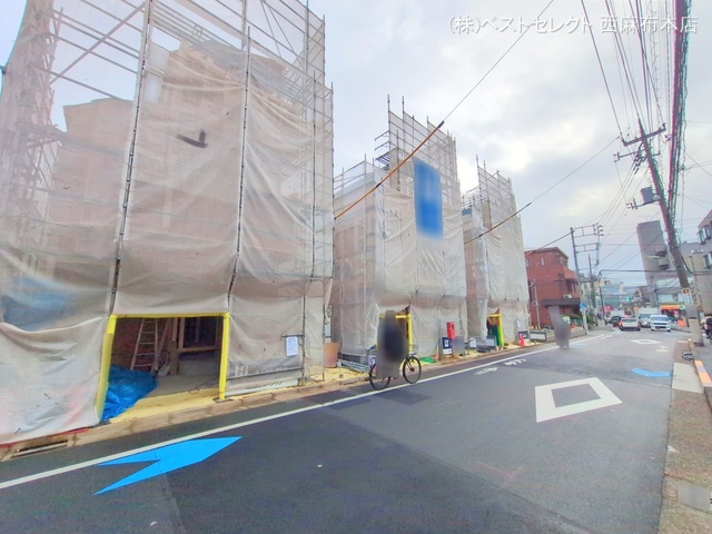 東京都大田区中央６丁目の新築戸建て基礎写真 2025年12月24日撮影