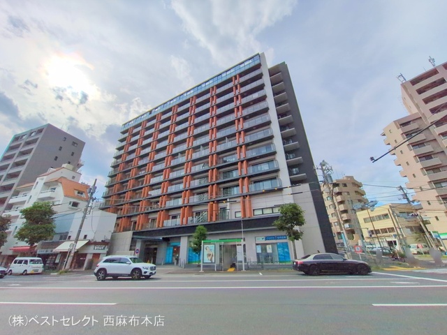 東京都渋谷区恵比寿３丁目のマンション『シティハウス広尾南』外観写真 2025年9月21日撮影