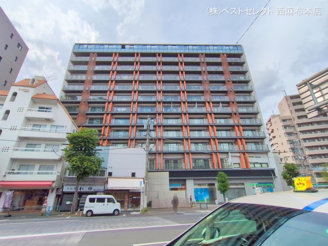 東京都渋谷区恵比寿３丁目のマンション『シティハウス広尾南』外観写真 2025年9月21日撮影