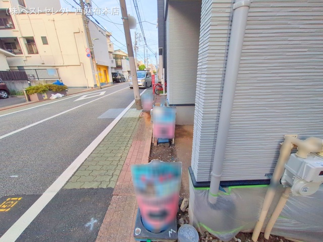 東京都大田区東蒲田2丁目の新築戸建て外構写真 2025年9月21日撮影