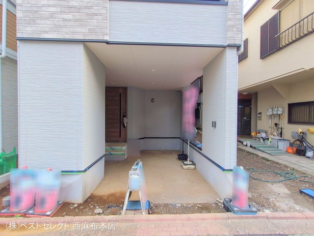 東京都大田区東蒲田2丁目の新築戸建て外構写真 2025年9月21日撮影