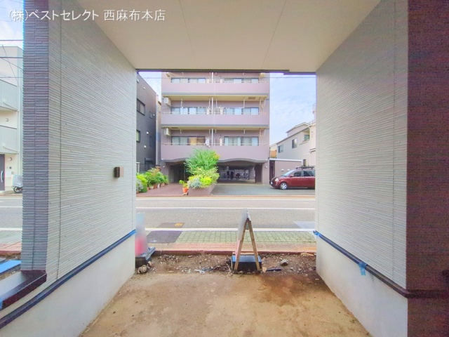 東京都大田区東蒲田2丁目の新築戸建て外構写真 2025年9月21日撮影