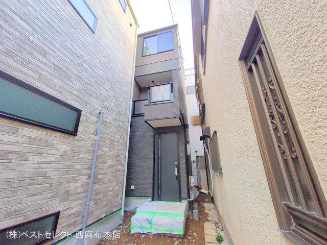 東京都大田区東蒲田２丁目-新築戸建ての外構写真