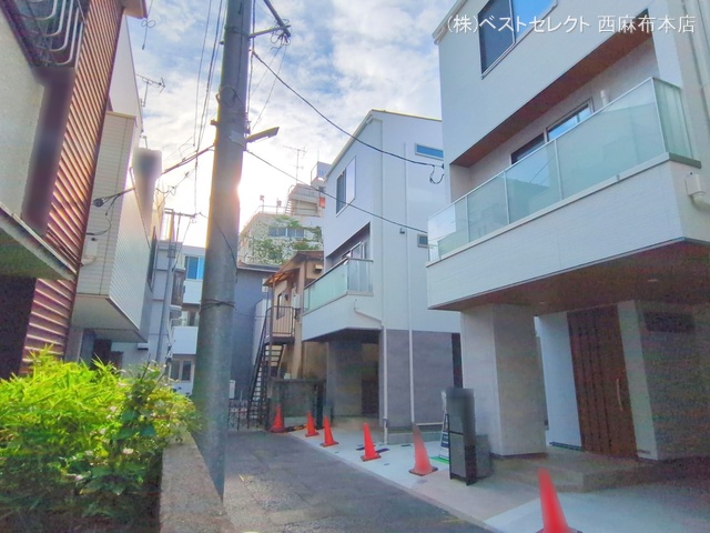 東京都大田区東蒲田２丁目の新築戸建て完成写真 2025年9月28日撮影