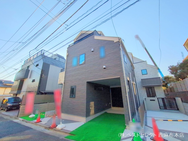 東京都板橋区赤塚新町3丁目の新築戸建て完成写真 2025年11月19日撮影