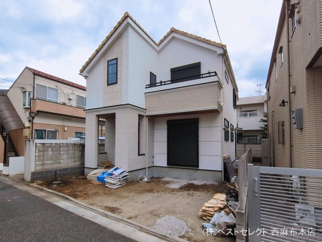 東京都世田谷区上祖師谷１丁目の新築戸建て外構写真 2026年3月17日撮影