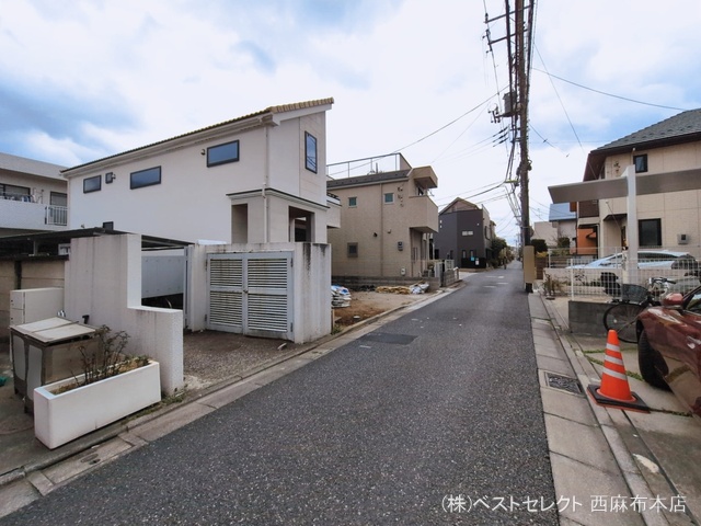 東京都世田谷区上祖師谷１丁目の新築戸建て外構写真 2026年3月17日撮影