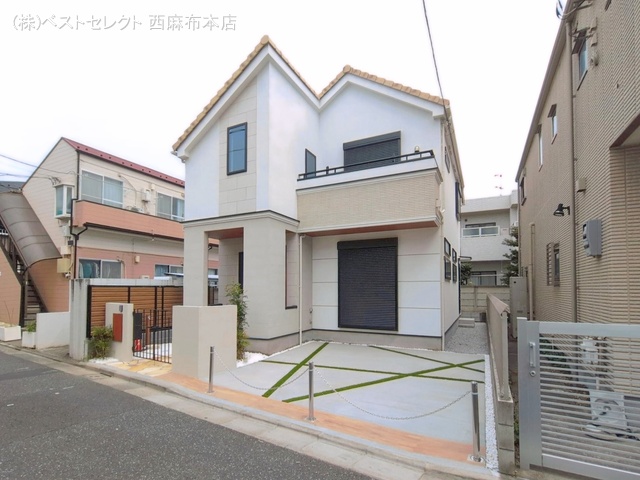 東京都世田谷区上祖師谷１丁目の新築戸建て完成写真 2026年4月12日撮影