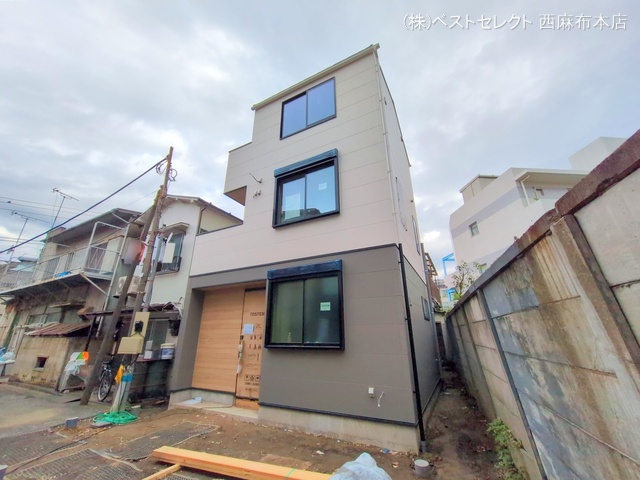 東京都大田区矢口３丁目-新築戸建ての外構写真