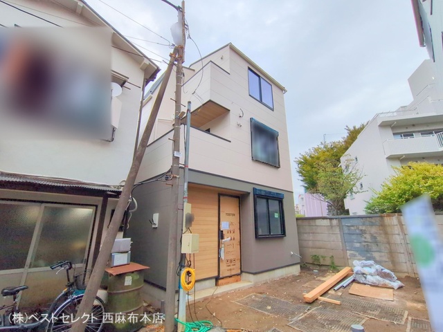 東京都大田区矢口３丁目の新築戸建て外構写真 2025年10月5日撮影