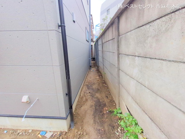 東京都大田区矢口３丁目の新築戸建て外構写真 2025年10月5日撮影