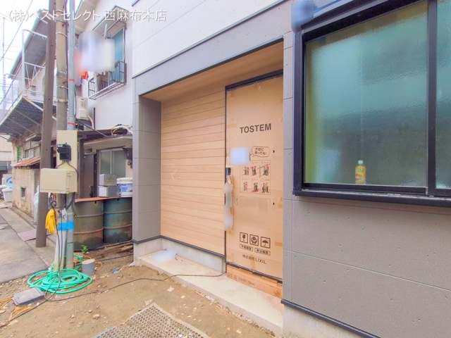 東京都大田区矢口３丁目の新築戸建て外構写真 2025年10月5日撮影