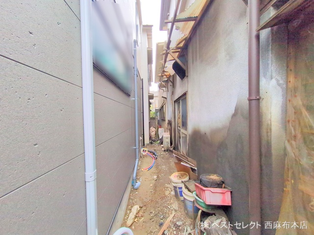 東京都大田区矢口３丁目の新築戸建て外構写真 2025年10月5日撮影