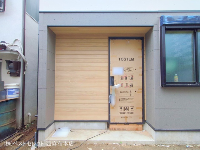東京都大田区矢口３丁目の新築戸建て外構写真 2025年10月5日撮影