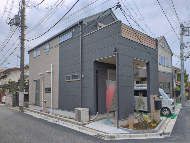 東京都練馬区南田中５丁目の新築戸建て完成写真 2026年4月23日撮影