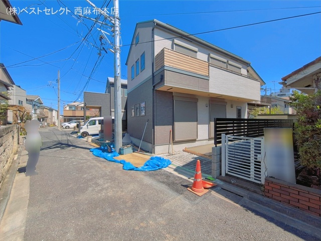 東京都練馬区南田中５丁目の新築戸建て外構写真 2026年4月2日撮影