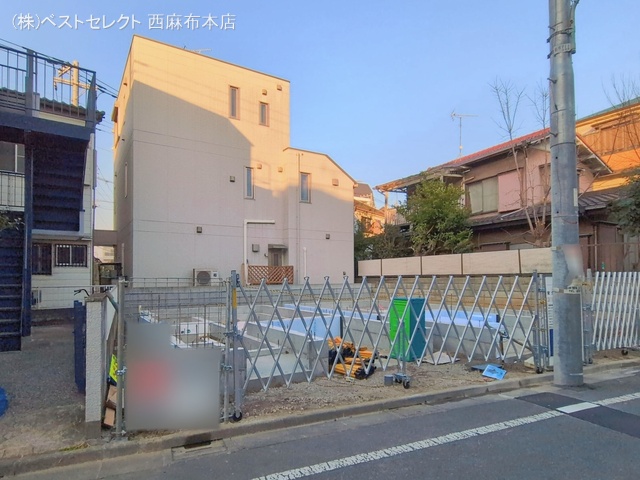 東京都大田区本羽田１丁目の新築戸建て基礎写真 2026年1月12日撮影