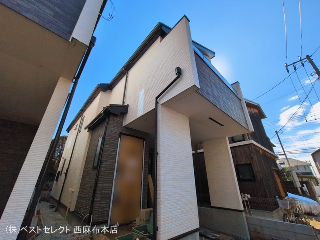 東京都大田区南雪谷４丁目の新築戸建て外構写真 2026年3月10日撮影