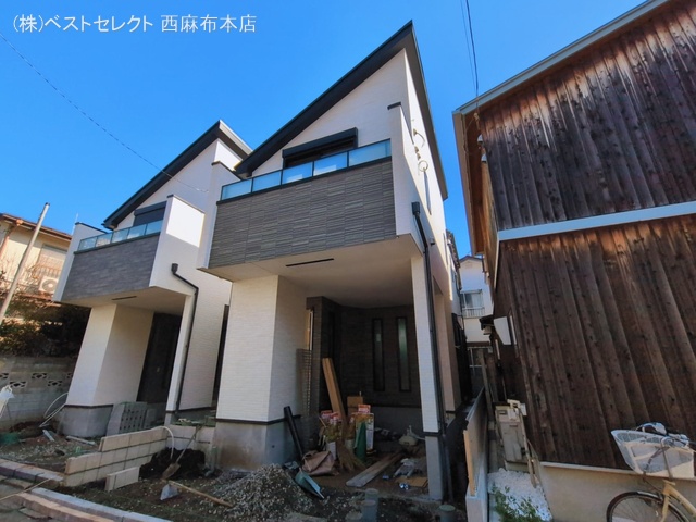 東京都大田区南雪谷４丁目の新築戸建て外構写真 2026年3月10日撮影