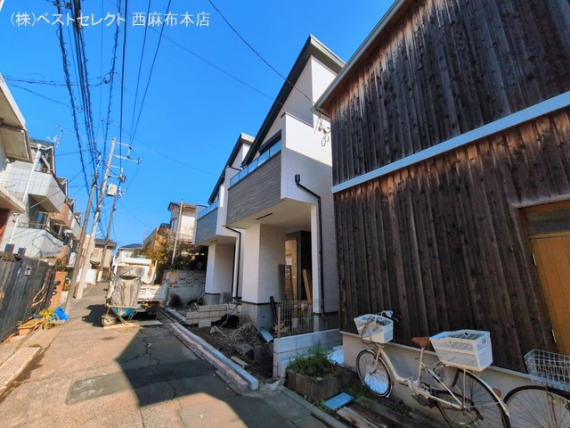 東京都大田区南雪谷４丁目の新築戸建て外構写真 2026年3月10日撮影