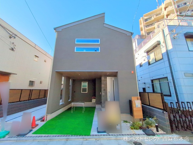 東京都中野区南台2丁目の新築戸建て完成写真 2025年12月3日撮影