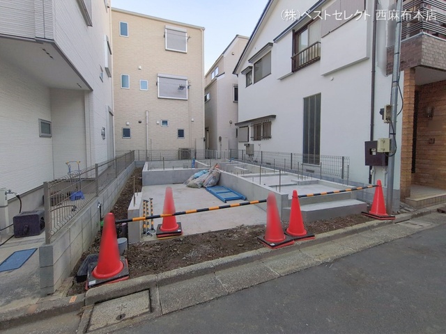 東京都大田区南蒲田３丁目の新築戸建て基礎写真 2026年1月7日撮影