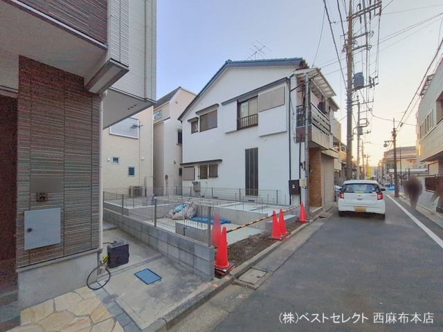 東京都大田区南蒲田３丁目の新築戸建て基礎写真 2026年1月7日撮影