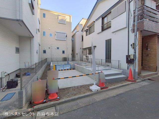 東京都大田区南蒲田3丁目の新築戸建て基礎写真 2026年2月2日撮影