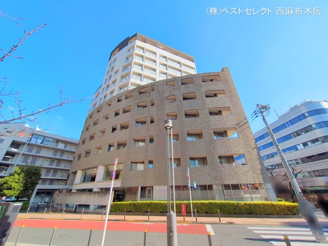 東京都目黒区大橋１丁目のマンション『クオリア目黒大橋ウエスト』外観写真 2025年12月16日撮影