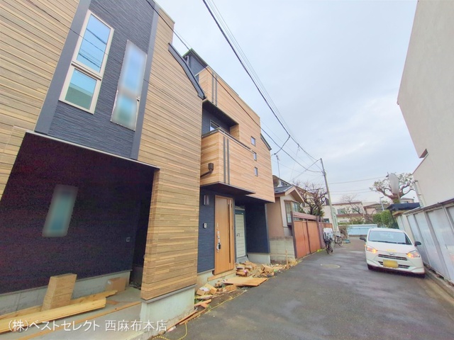 東京都大田区南六郷１丁目の新築戸建て外構写真 2025年12月23日撮影