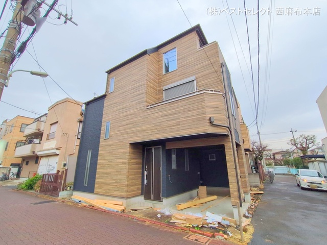 東京都大田区南六郷１丁目の新築戸建て外構写真 2025年12月23日撮影