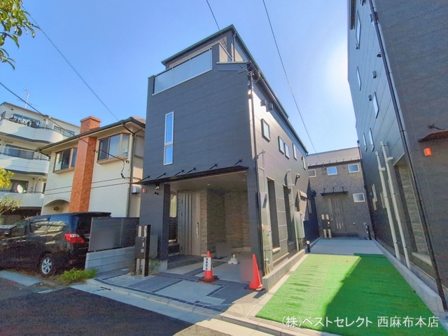 東京都中野区沼袋２丁目の新築戸建て完成写真 2026年1月15日撮影