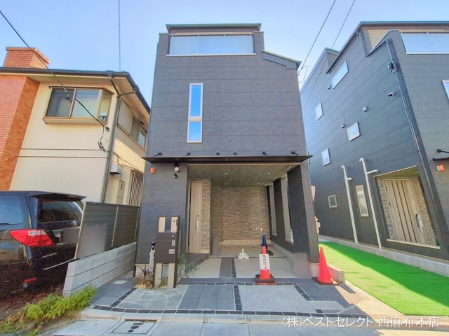 東京都中野区沼袋２丁目の新築戸建て完成写真 2026年1月15日撮影