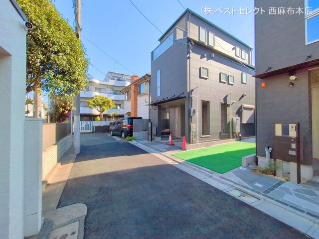 東京都中野区沼袋２丁目の新築戸建て完成写真 2026年1月15日撮影