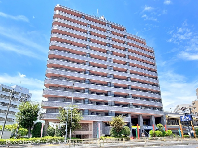 東京都大田区久が原５丁目のマンション『ライオンズプラザ久が原』外観写真 2024年7月25日撮影