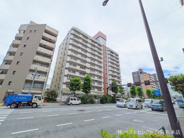 東京都目黒区目黒2丁目のマンション『朝日中目黒マンション』外観写真 2025年6月22日撮影