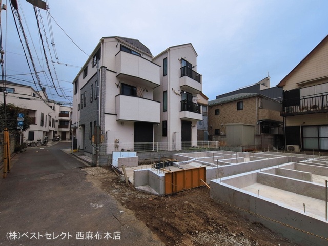 東京都大田区西蒲田５丁目の新築戸建て基礎写真 2026年3月1日撮影